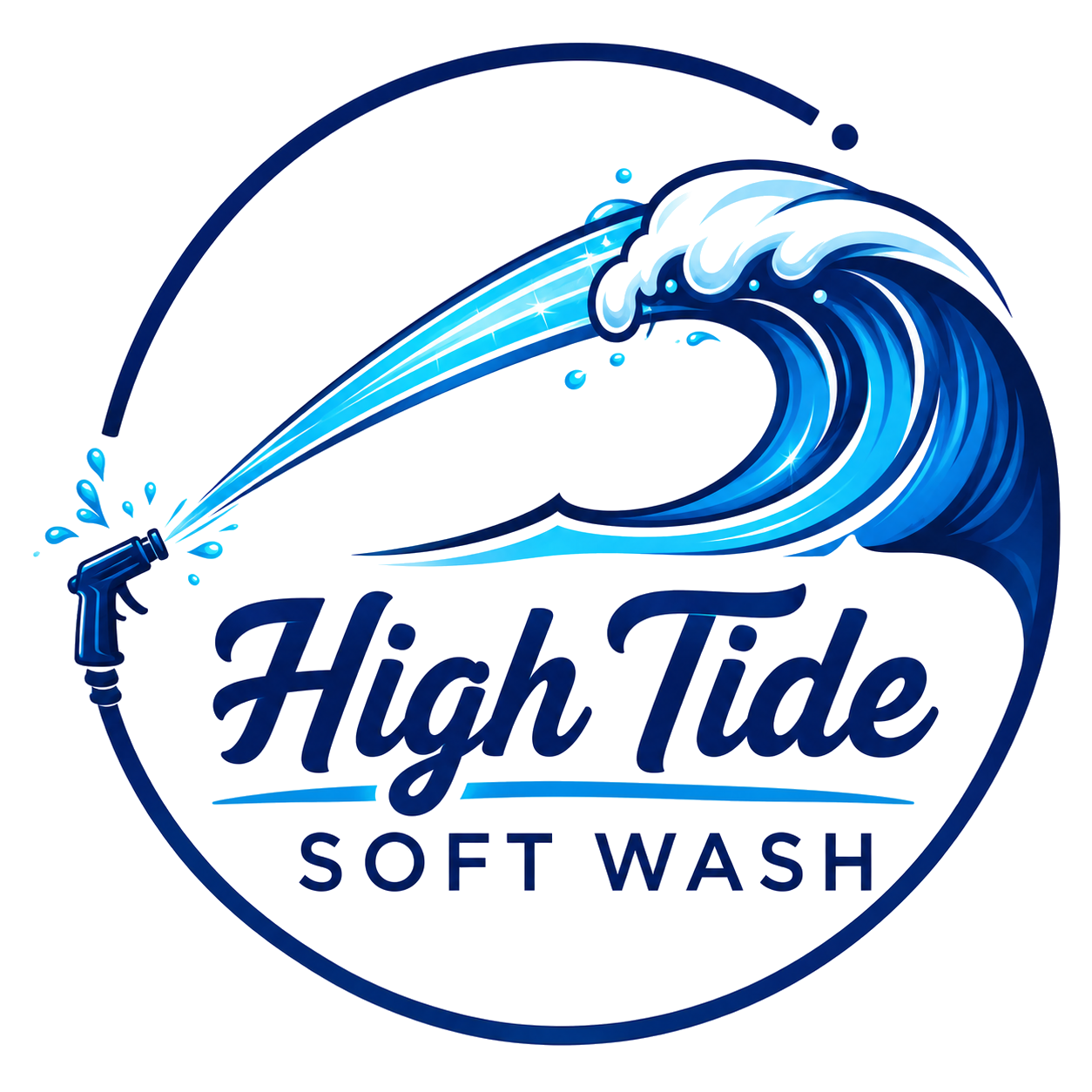 High Tide Soft Wash logo