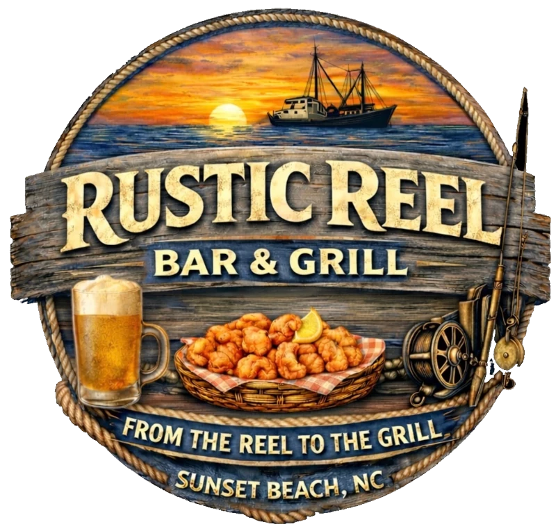 Rustic Reel Bar & Grill logo